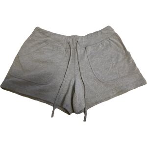 Gray Women's Casual Sweat Shorts